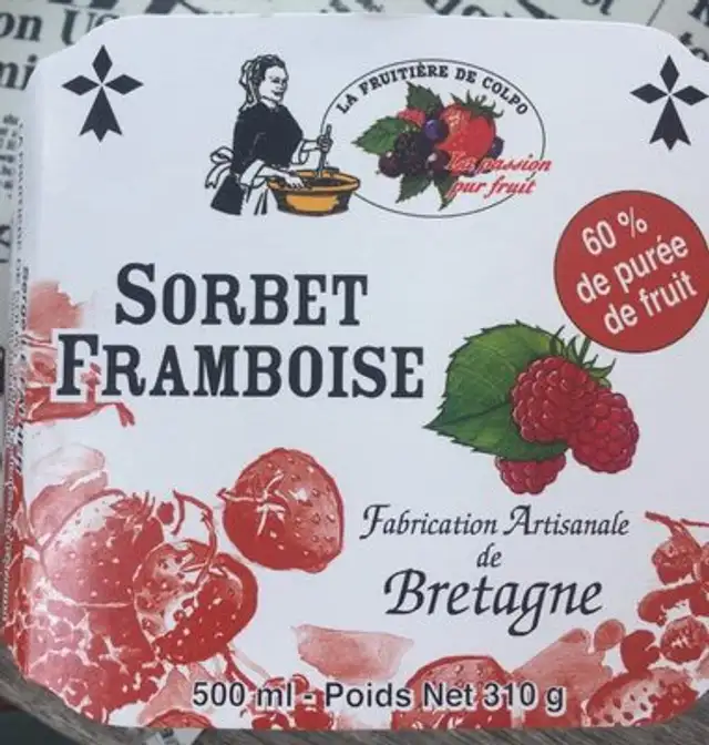 Sorbet framboise