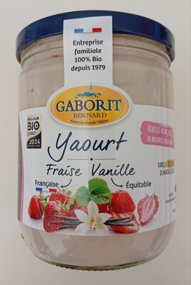 Yaourt Fraise Vanille