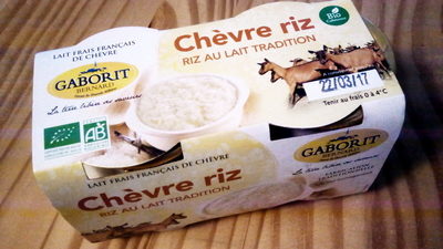 2 X 125G Riz Au Lait Chevre