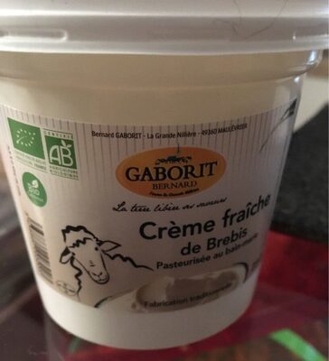 Crème fraîche de brebis bio