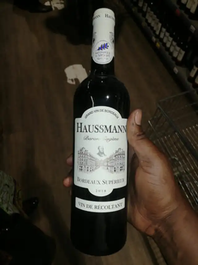 Vin bordeau hausseman 2014 ingredients label