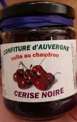 Confiture cerise noire