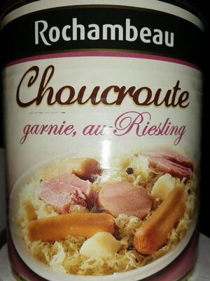Choucroute garnie au riesling front packaging
