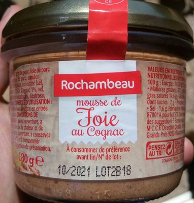 Mousse de foie au Cognac