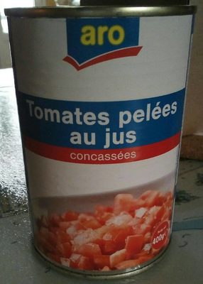 Tomates pelées au jus concassées