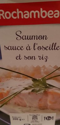 Saumon sauce à l'oreille et son riz