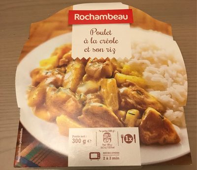 Poulet Créole Accompagné De Son Riz