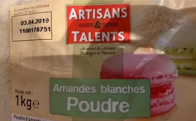 Amandes blanches poudre