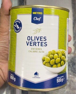Olive Vertes front packaging