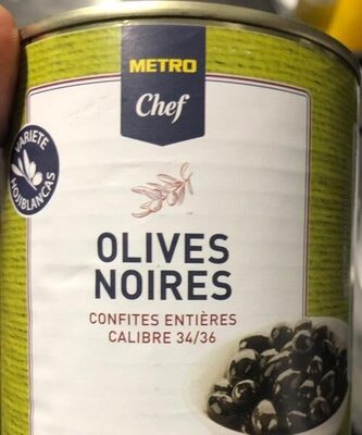 Olives noires entières