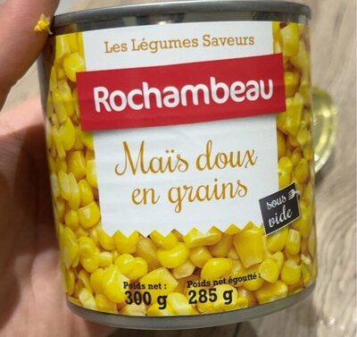 Maïs doux en grains