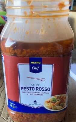 Pesto Rosso front packaging