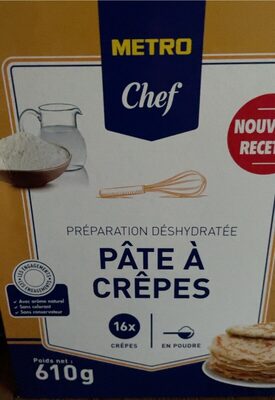 Pâtes a crepes