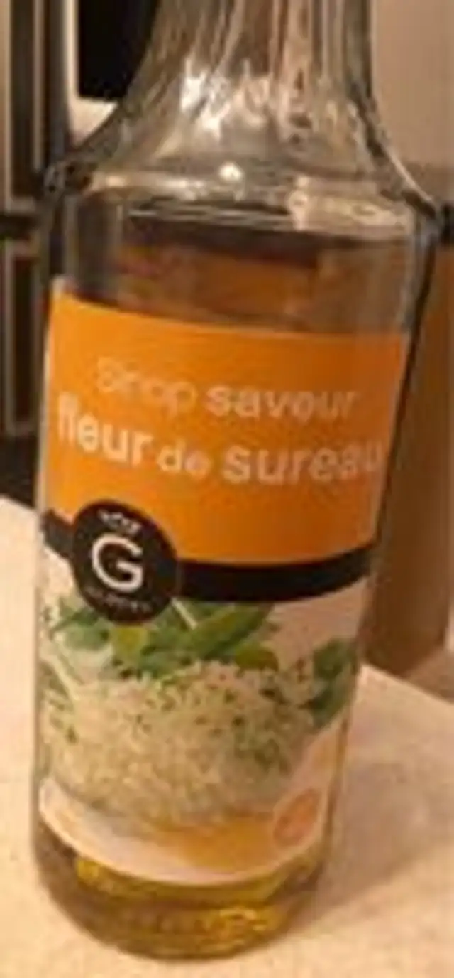 Sirop fleur de sureau
