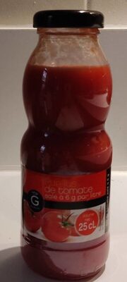 Pur jus de tomates front packaging