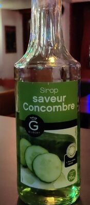 Sirop de concombre