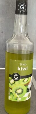 Sirop de kiwi front packaging