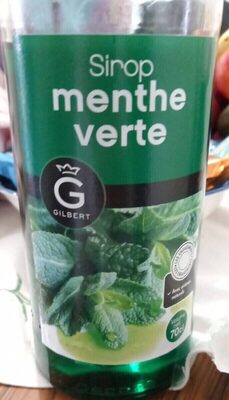 Sirop menthe