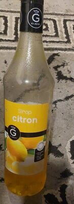 Sirop Citron front packaging