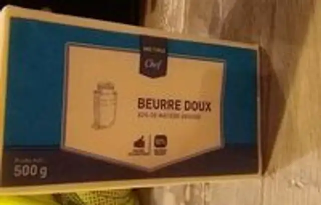 beurre doux