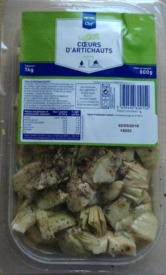 Cœur d'artichauts marinés