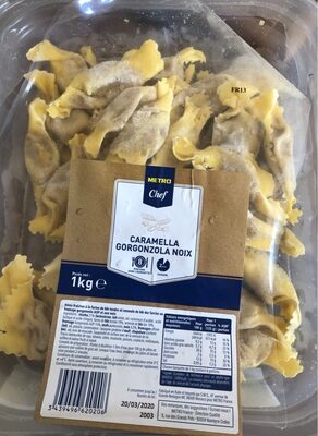 Caramela gorgonzola noix