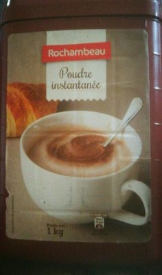 Cacao poudre instantanée front packaging