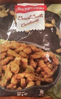Croustillants cacahuete front packaging