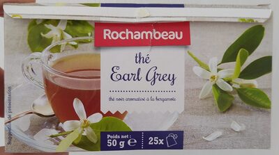 Thé Earl Grey front packaging