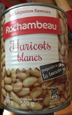 Haricots blancs prepares a la tomate