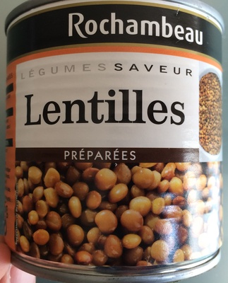 Lentilles préparées