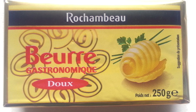Beurre doux gastronomique