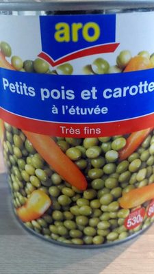 Petits pois et carottes à l'etuvee