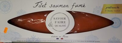 Filet de saumon fumé de l'Atlantique