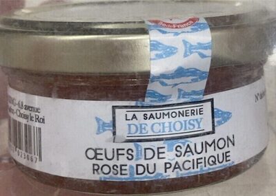 Oeuf de saumon rose du pacifique