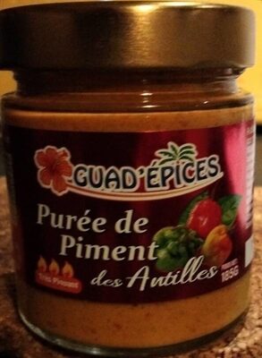 Purée De Piment front packaging