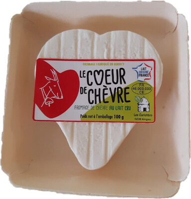Coeur de chèvre barquette