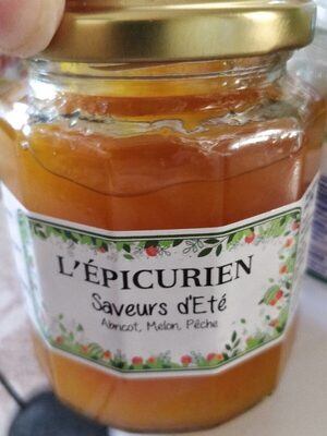 Confiture saveurs d'ete front packaging