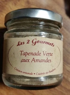Tapenade Verte aux Amandes front packaging