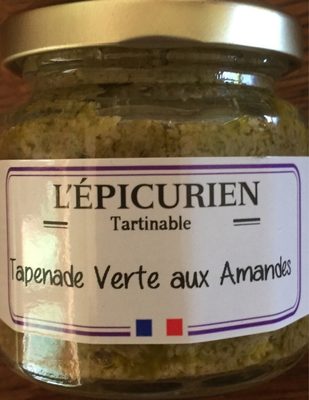 Tapenade verte aux amandes