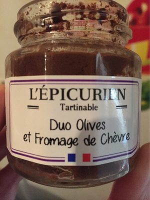 Duo olive et fromage de chèvre