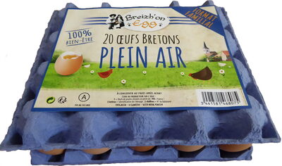 20 oeufs plein air
