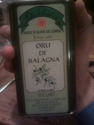 Huile Olive Vierge Extra Fer Aoc Corse