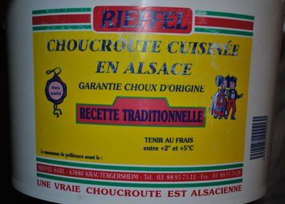 Choucroute Cuisinée en Alsace