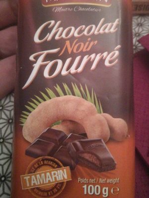 Chocolat noir fourré