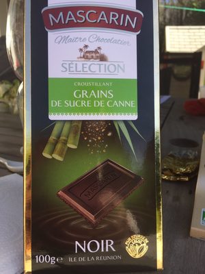 Chocolat Grains De Sucre De Canne Mascarin