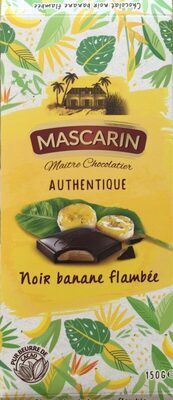 Mascarin chocolat noir banane flambée