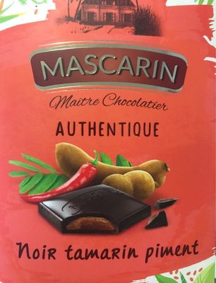 Chocolat noir tamarin piment