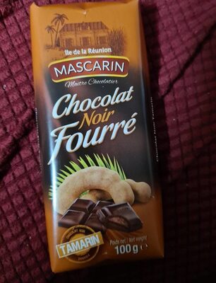 Chocolat noir fourré tamarin