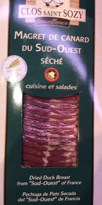 Magret de canard du S-O, séché front packaging